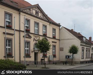 Gransee, county Oberhavel, state Brandenburg, Germany - City hall