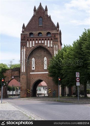 Gransee, county Oberhavel, state Brandenburg, Germany - Ruppiner Gate