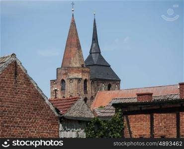 Gransee, county Oberhavel, state Brandenburg, Germany - view to the church St. Marien