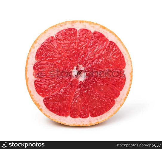 Grapefruit citrus fruit. Grapefruit citrus fruit isolated on white background
