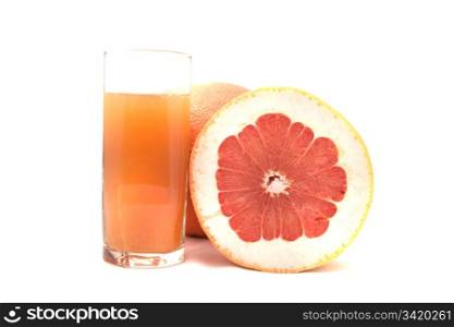 Grapefruit Juice. Food and Drinks Series.