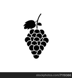 Grapes logo template vector icon illustration design