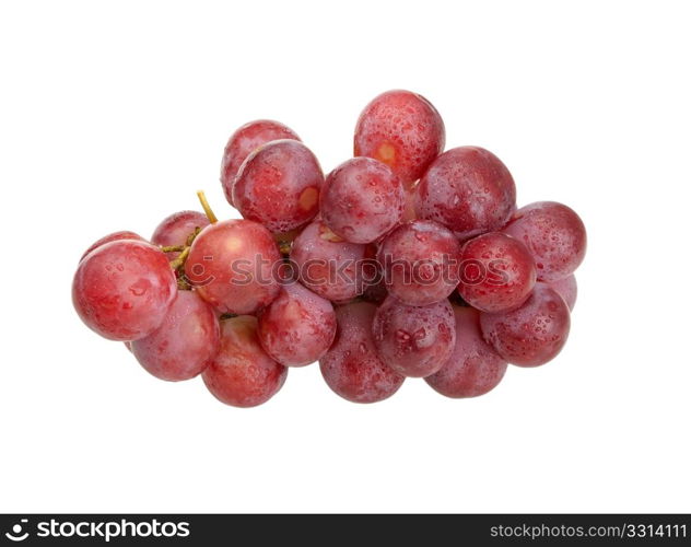 Grapes on White