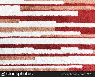 Graphic strip pattern cotton fabric texture - modern fluffy smooth fabric background wallpaper
