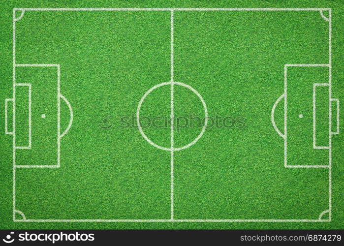 grass field of soccer field