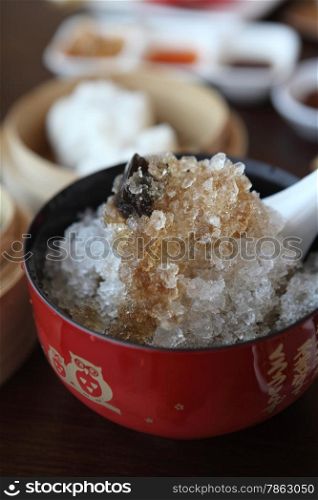 Grass Jelly - Chinese dessert