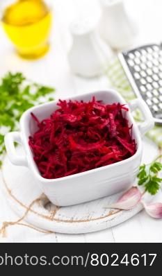 grated beet