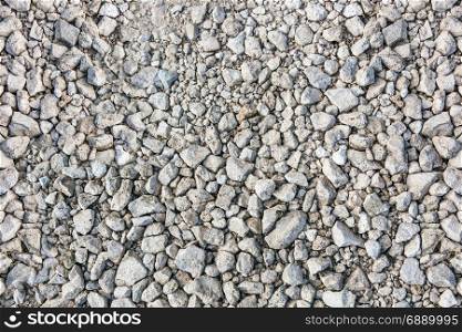 Gravel stone isolated texture