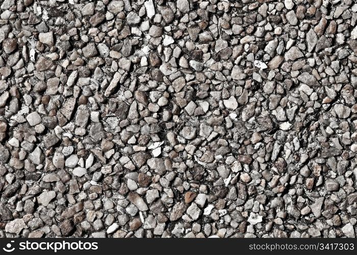 Gravel texture can be used as background
