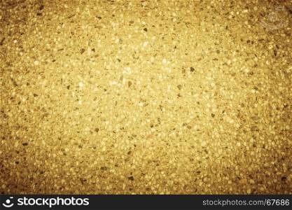 Gravel texture for design. Yellow gravel texture. Gravel texture and small stone background. Gravel texture in vintage tone