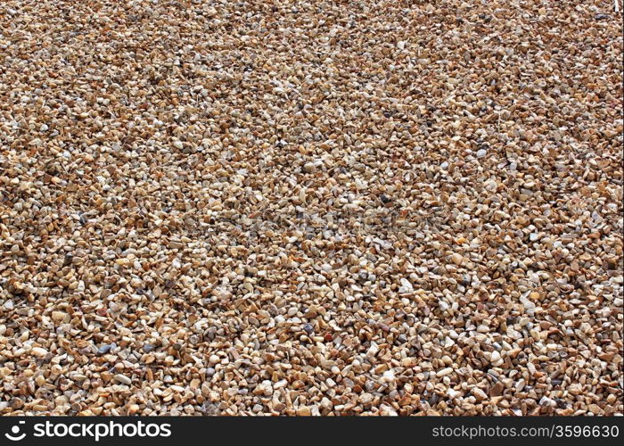 gravels of a sand pit on full page