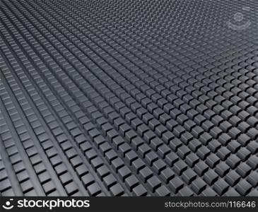 gray 3d cubes. abstract background