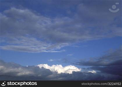 Gray And White Clouds In Blue Sky