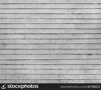 Gray Brick wall texture close up. Top view. Modern brick wall wallpaper design for web or graphic art projects. Abstract background for business cards and covers. Template or mock up.. Gray Brick wall texture close up. Top view.