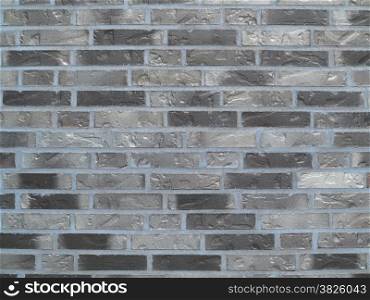Gray brick wall texture pattern grunge background