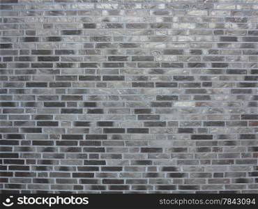 Gray brick wall texture pattern grunge background