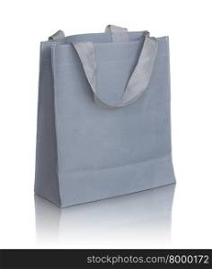 gray canvas bag