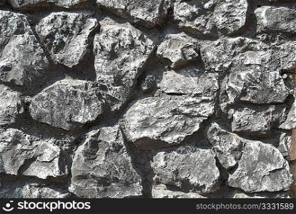 Gray grunge stones can be used for background