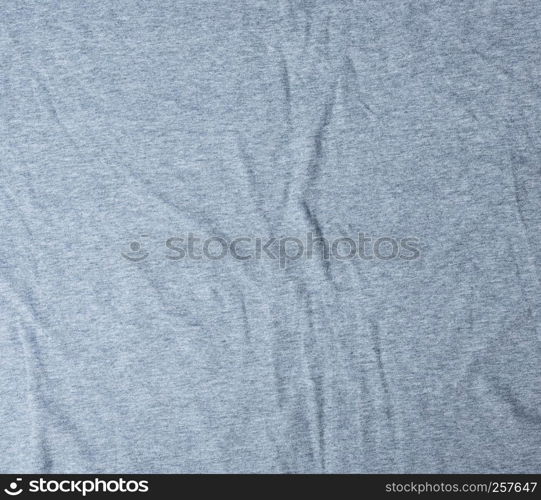 gray motley cotton fabric for sportswear, full frame