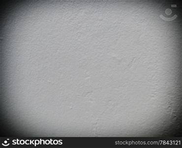 Gray paint concrete wall background or texturewith vignette