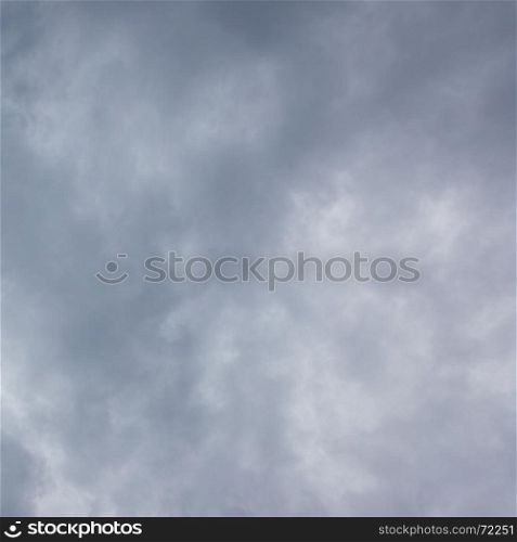 Gray storm sky, may be used as background