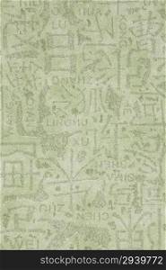 Gray wallpaper with Chinese characters