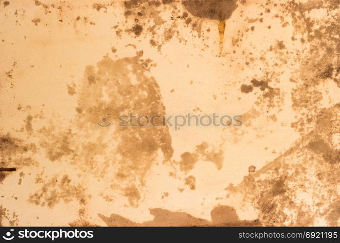 Greased ceramic tray surface with remains of olive oil after roasting food.