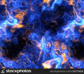 great artistic space nebula and star scene