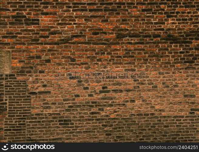 Great background made of a brick wall