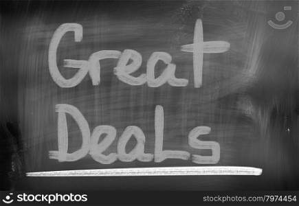 Great Deals Concept
