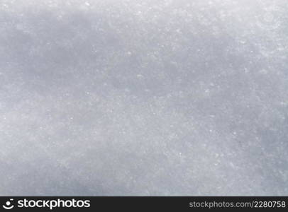 Great fluffy snow as a backgroud