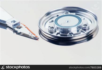 great image of a computer hard drive
