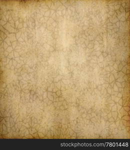 great image of old grungy floral paper background