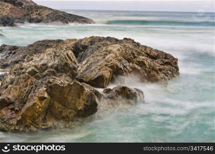 great image of rocks in the sea