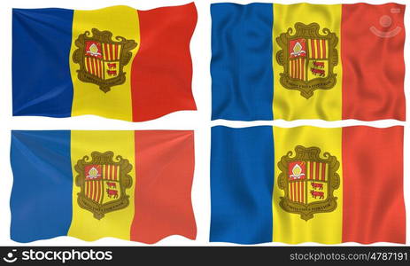 Great Image of the Flag of andorra