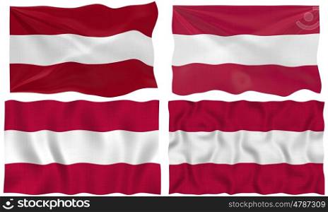 Great Image of the Flag of Austria