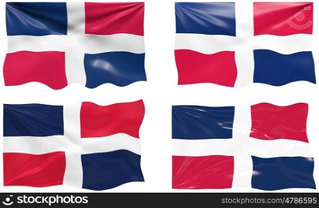 Great Image of the Flag of dominican republic
