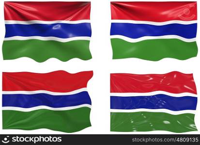 Great Image of the Flag of Gambia