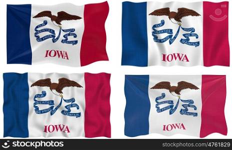 Great Image of the Flag of iowa