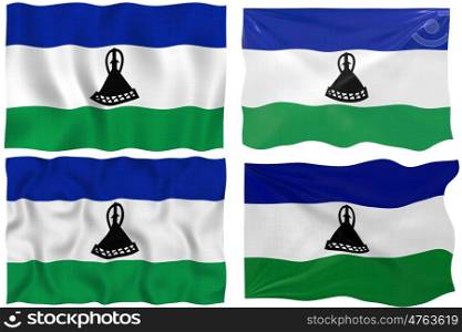 Great Image of the Flag of Lesotho