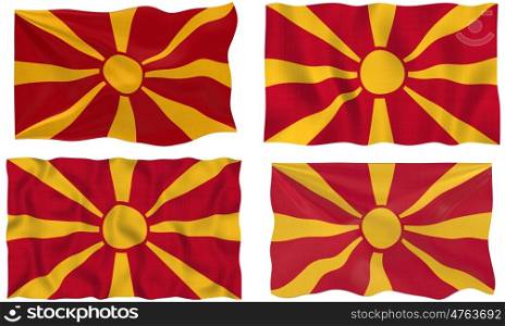 Great Image of the Flag of Macedonia