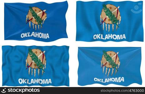 Great Image of the Flag of Oklahoma