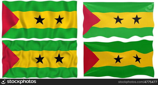 Great Image of the Flag of Sao Tome and Principe