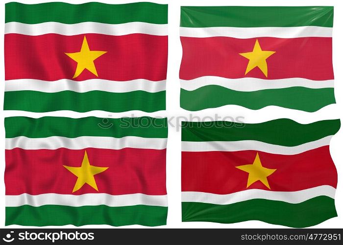 Great Image of the Flag of Suriname