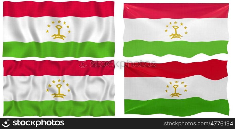 Great Image of the Flag of Tajikistan