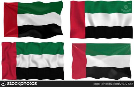 Great Image of the Flag of United arab Emirates