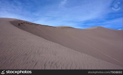 Great Sand Dunes National Park and Preserve is a United States National Park located in the San Luis Valley, Colorado