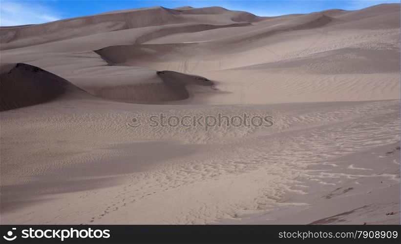 Great Sand Dunes National Park and Preserve is a United States National Park located in the San Luis Valley, Colorado
