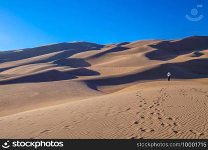 Great Sand Dunes National Park in Colorado, United States