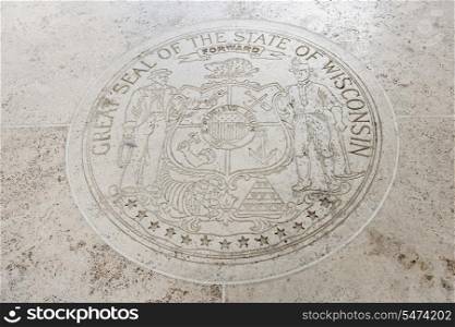 Great Seal of the State of Wisconsin in Fort Bonifacio; Manila; Philippines